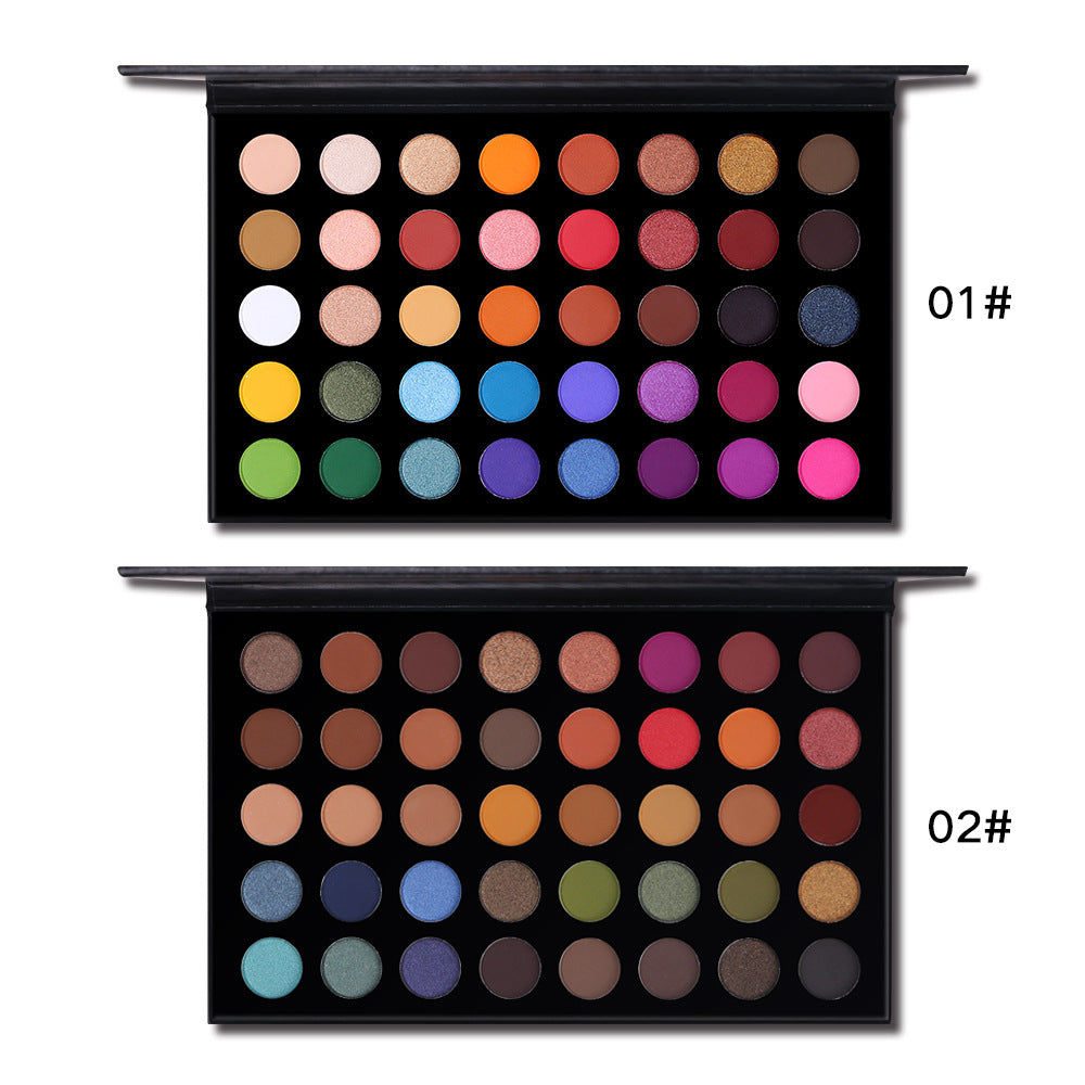 39-Color Eyeshadow Palette for Versatile Eye Looks