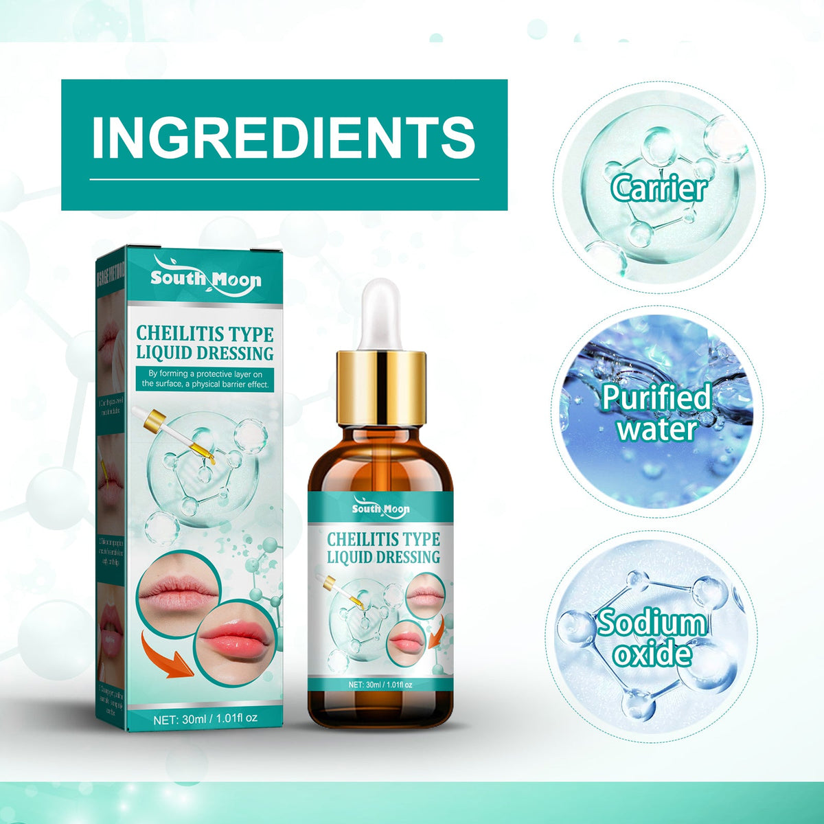 Repair Lip Liquid Dressing for Peeling, Dry Lip Lines