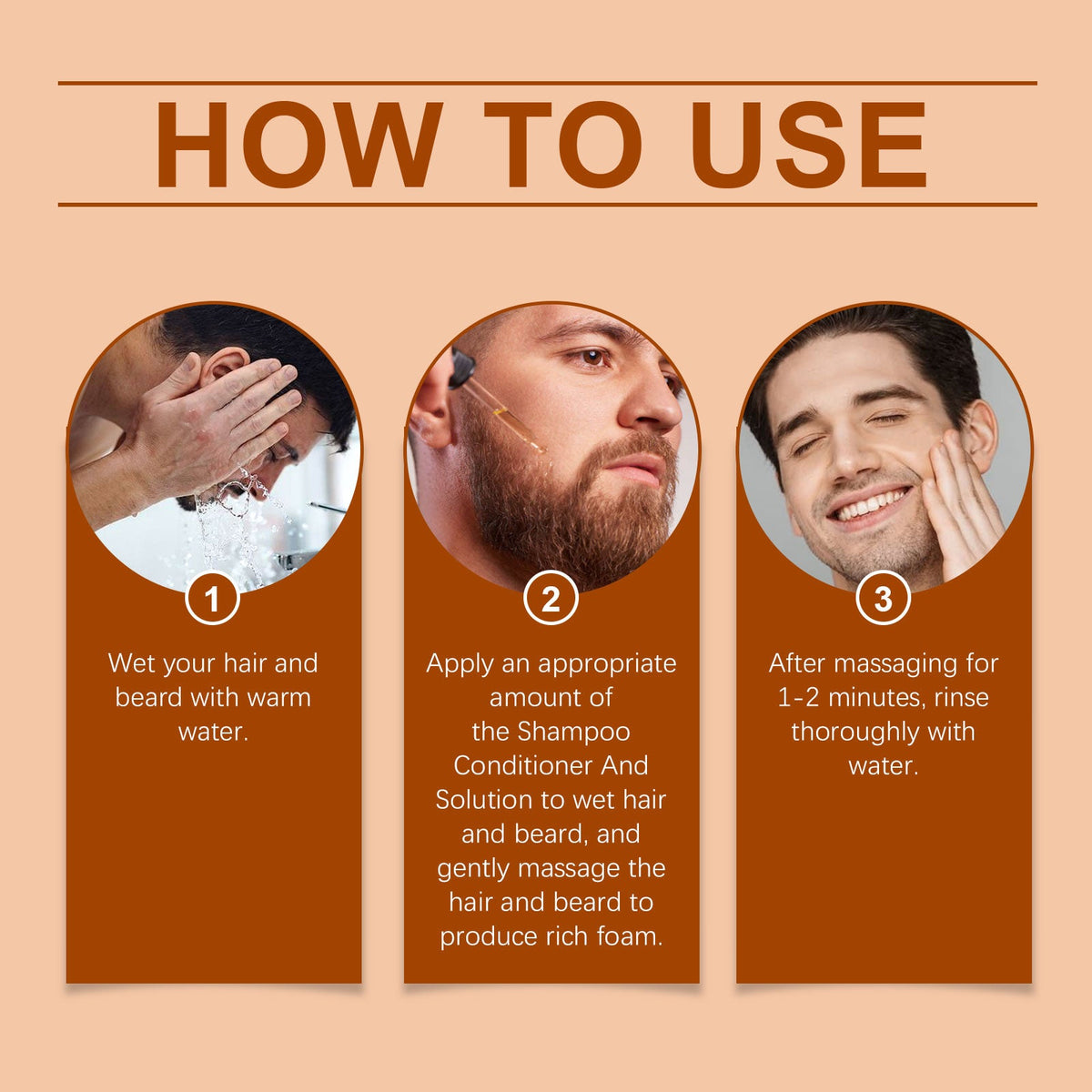 2-in-1 Beard Wash & Conditioner – Soft, Shiny Beard