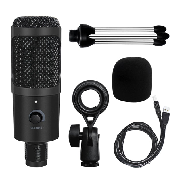 USB Professional Condenser Microphone — Studio-Quality