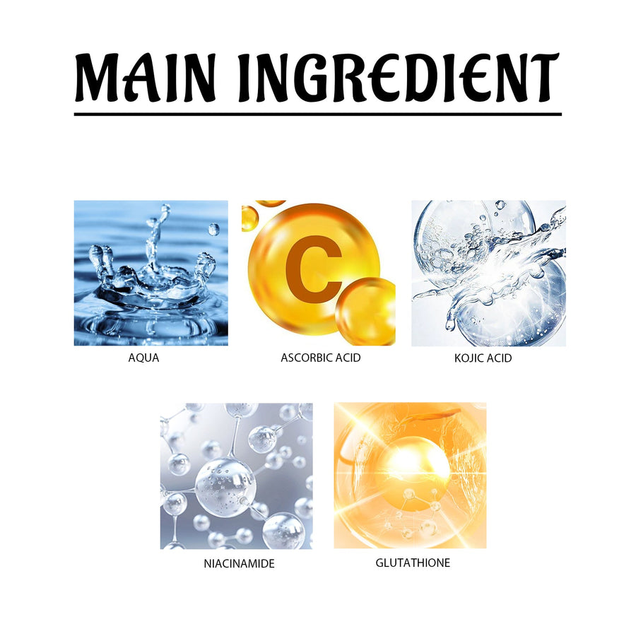 Glutathione Vitamin C Serum for Dark Spots & Elbows