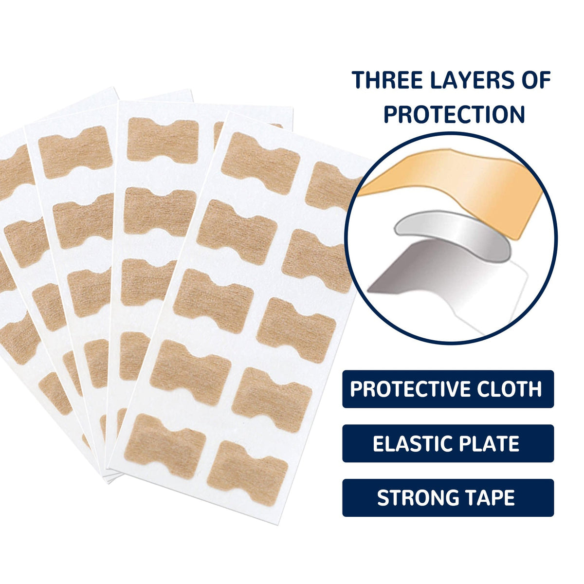 Ingrown Toenail Correction Patch Kit - Pain Relief 50pk