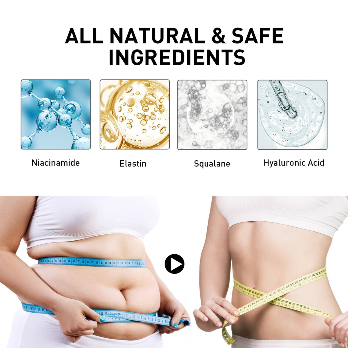 EELHOE Slimming Gel for Firmer Arms, Belly & Thighs