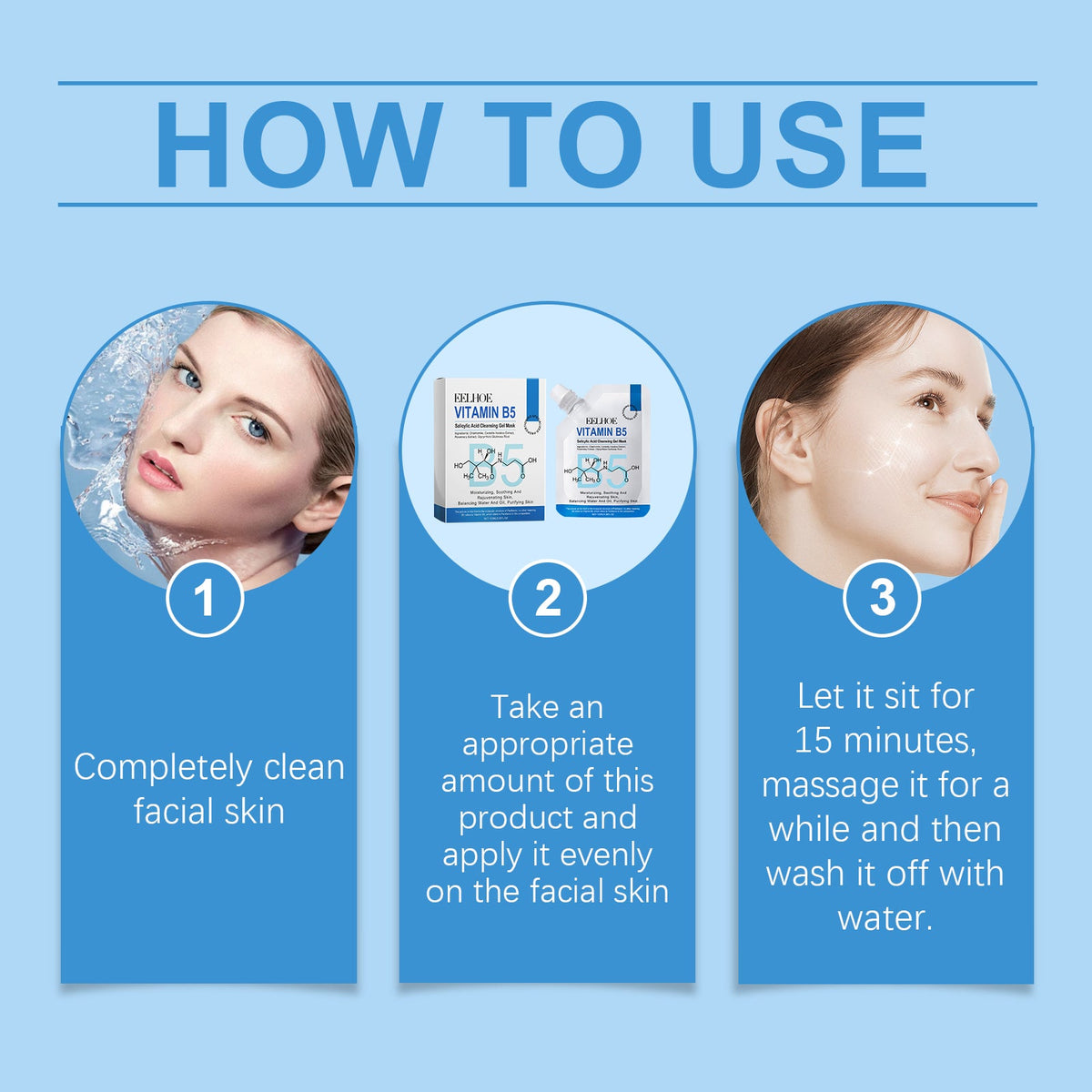 Salicylic Acid Gel Mask for Pores and Blackheads