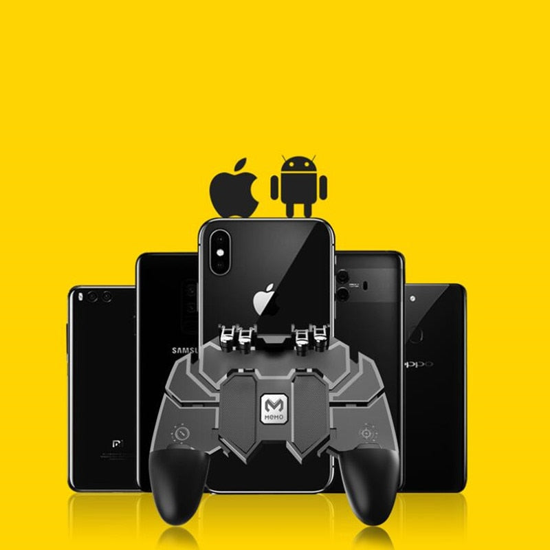 Mobile Gamepad with Metal Triggers — Console Control for PUBG