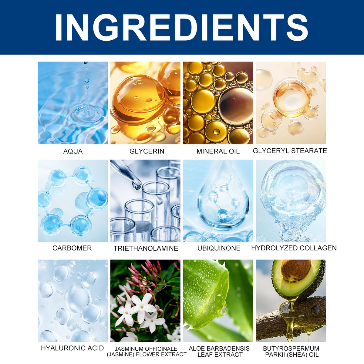 Collagen Eye Cream for Dark Circles & Eye Bags