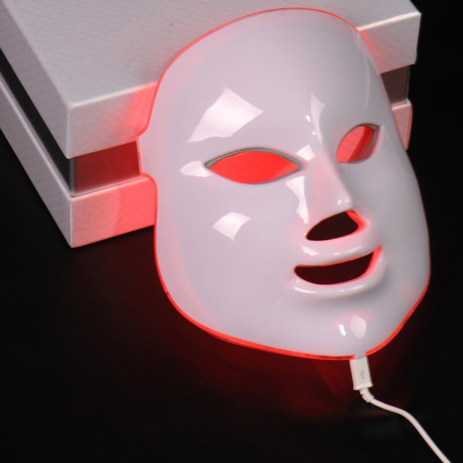 7-Color LED Facial Mask for At-Home Skin Rejuvenation