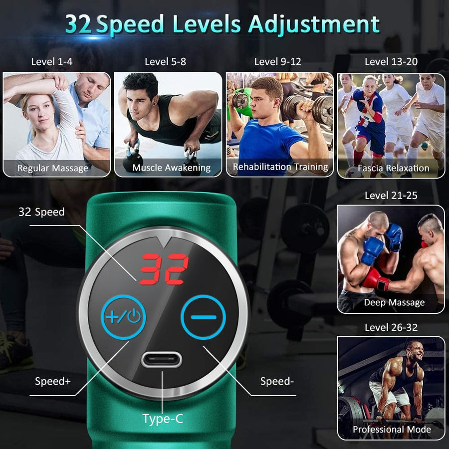 Portable Massage Gun — Deep Muscle Recovery Anywhere