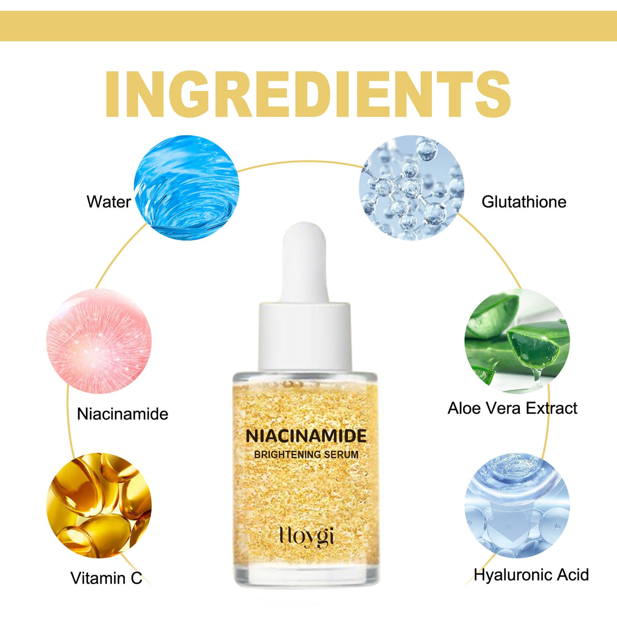 Niacinamide Serum for Dark Spots & Dull, Uneven Skin