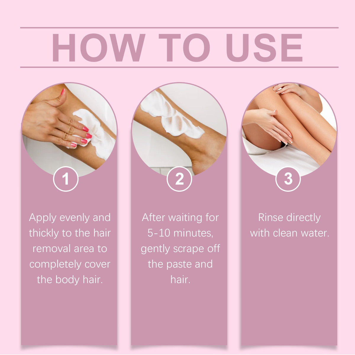 Silky Hair Removal Cream For Sensitive Skin, Full Body
