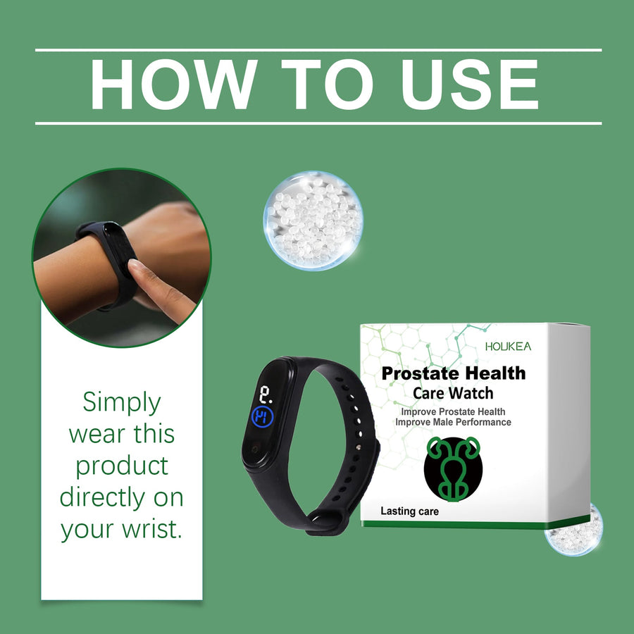 Smartwatch for Men — Prostate Health Monitoring & Relief