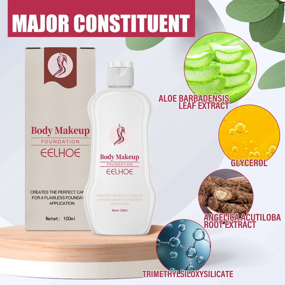 Body Makeup Foundation for Even, Smoother-Looking Skin