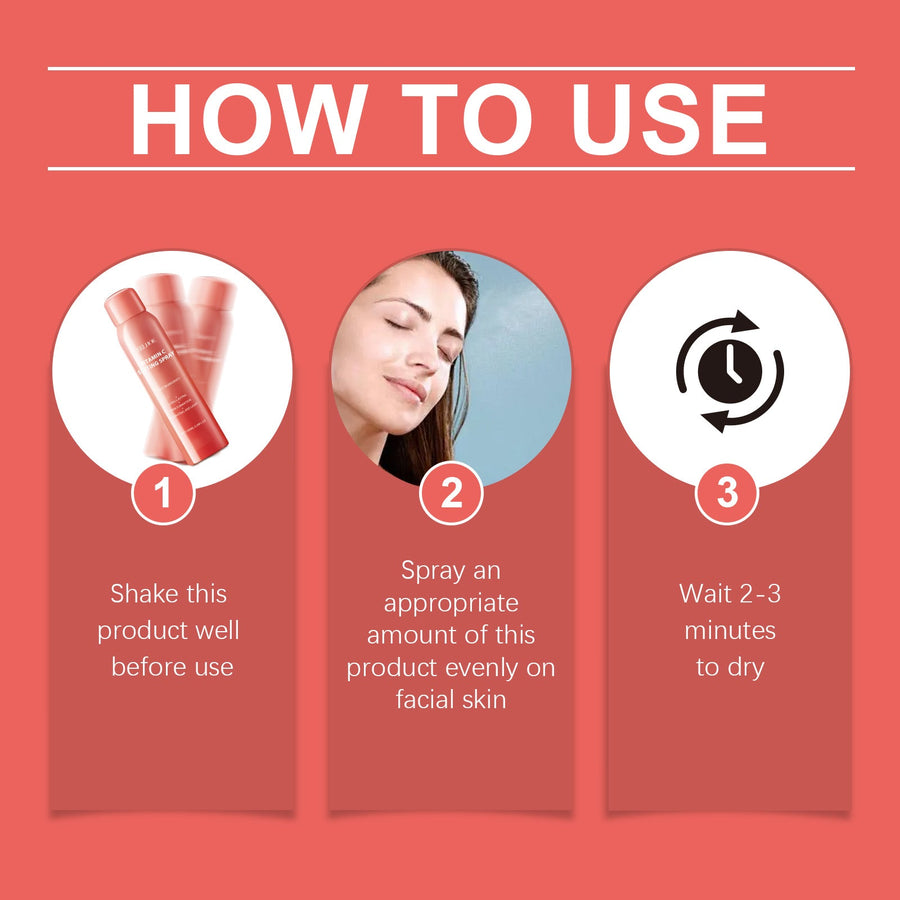 Vitamin C Setting Spray for Dewy, Hydrated Makeup