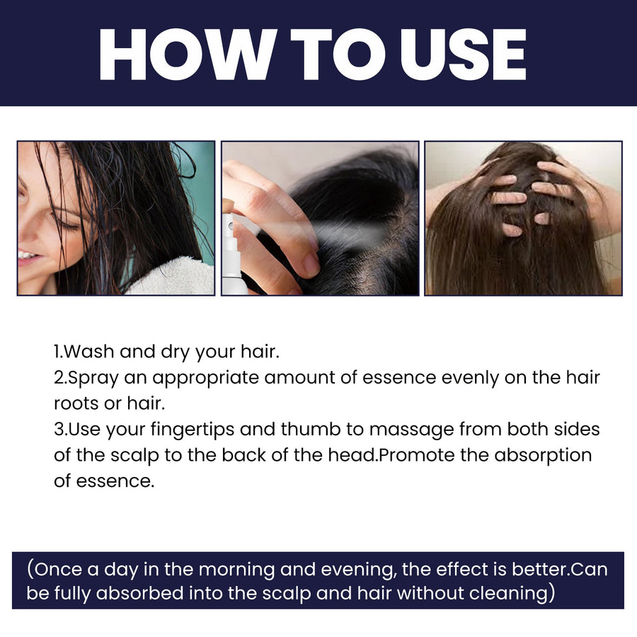 Hair Treatment Spray for Thinning, Dry Damaged Hair