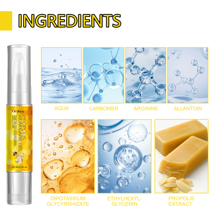 Propolis Gum Care Gel – Whiten Teeth & Restore Gum Health
