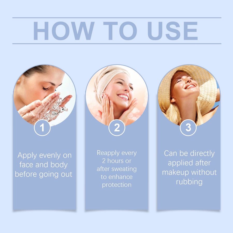 SPF 50+ Sunscreen Stick Travel-Size No-Mess Applicator