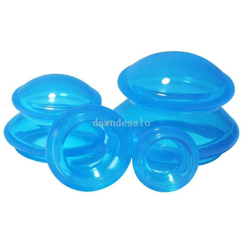 Silicone Cupping Set — Safe Suction Therapy for Cellulite