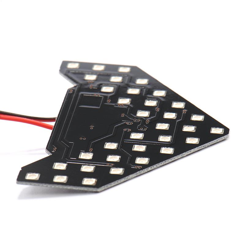 Sequential LED Mirror Turn Signals — Flowing Amber Arrow