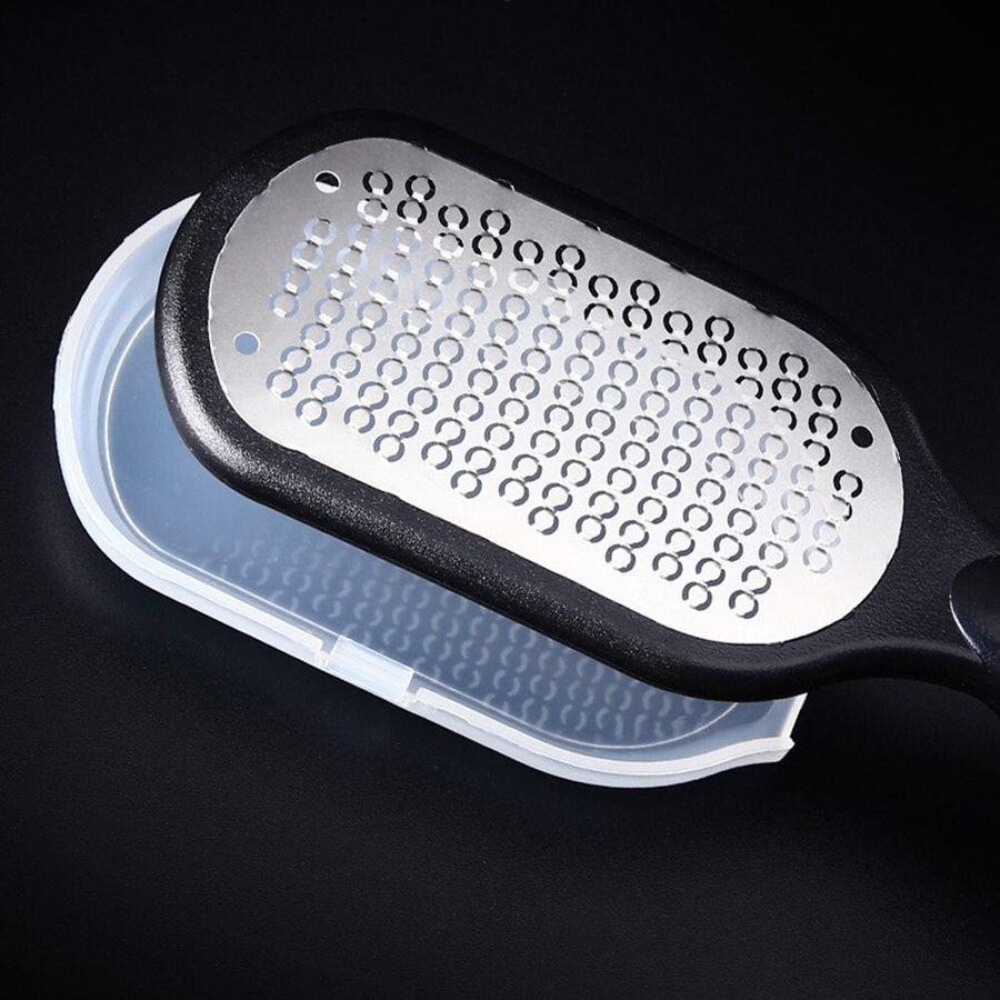 Stainless Steel Foot File for Smooth, Soft Dry Heels
