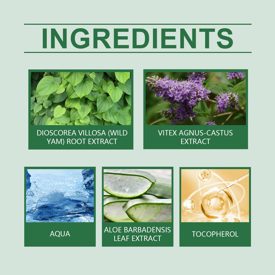 Wild Yam Period Relief Cream — Herbal Menstrual Cramp Comfort