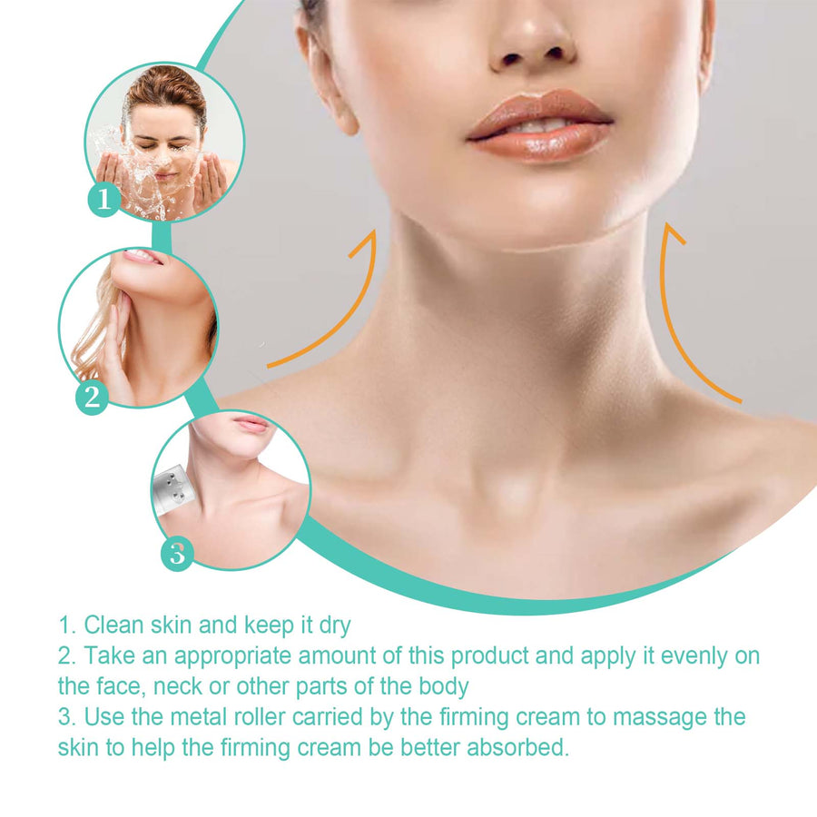 Neck Firming Cream for Lines, Sagging & Dry Skin