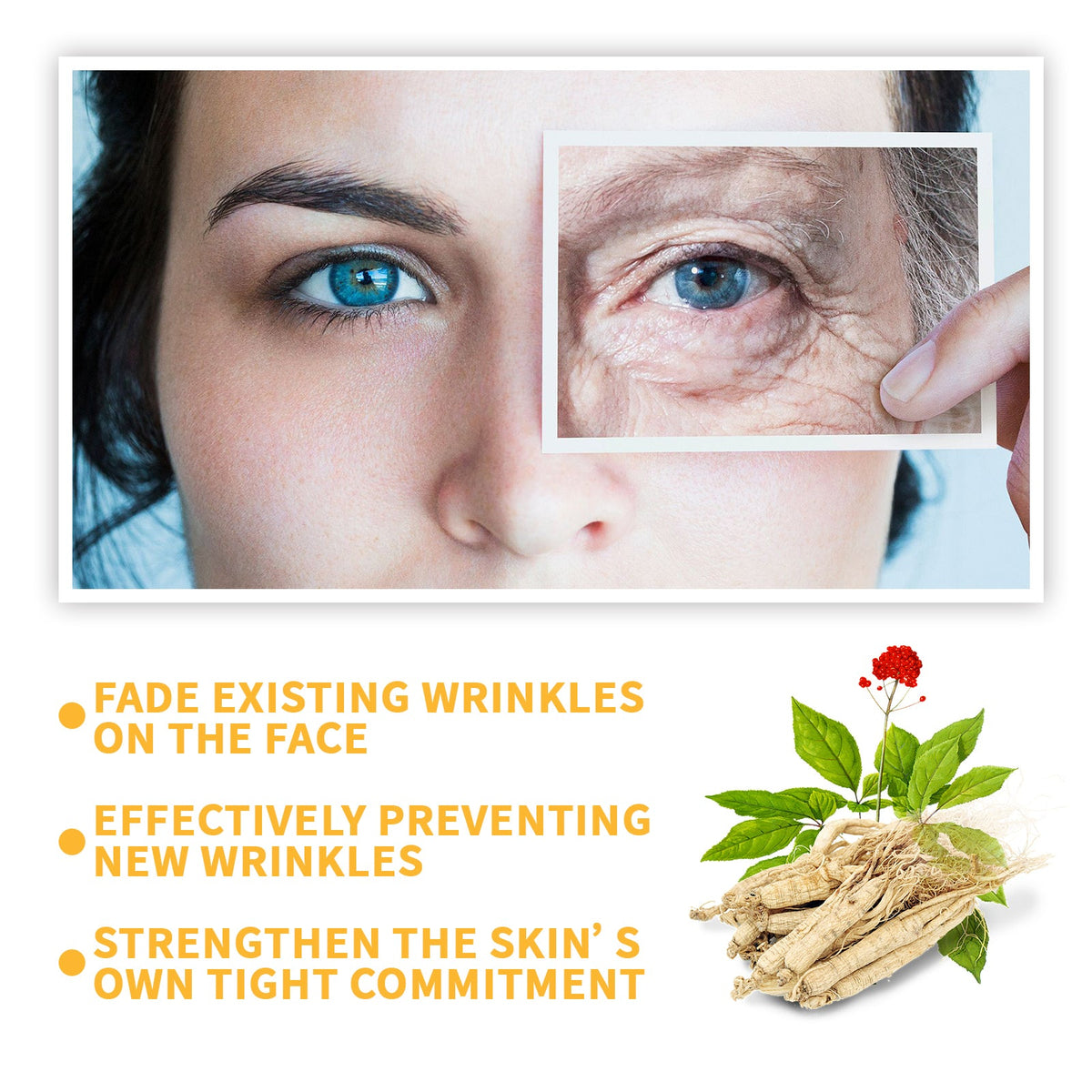 Ginseng Niacinamide Face Essence for Fine Lines & Hydration