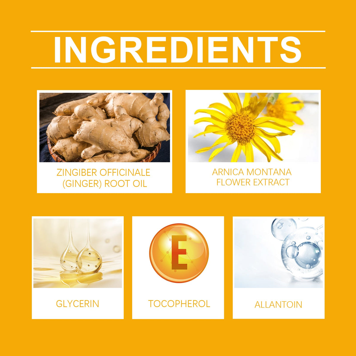 Ginger Massage Essential Oil, Ginger Care Essence Oil Body M