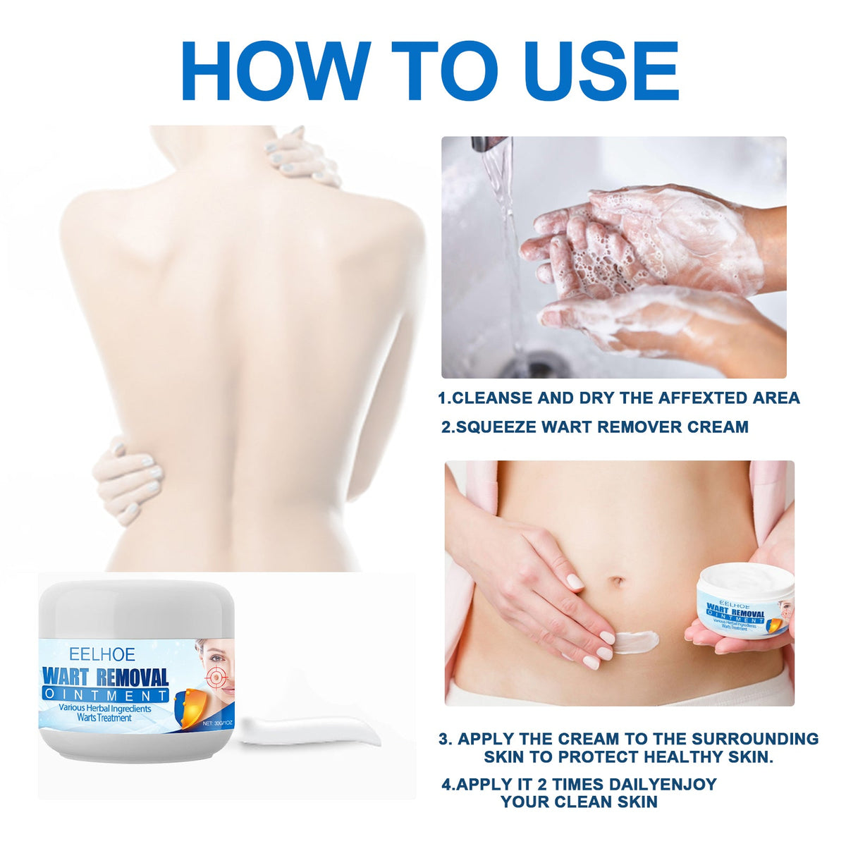 Herbal Moisturizing Cream for Smooth, Soft Skin Texture