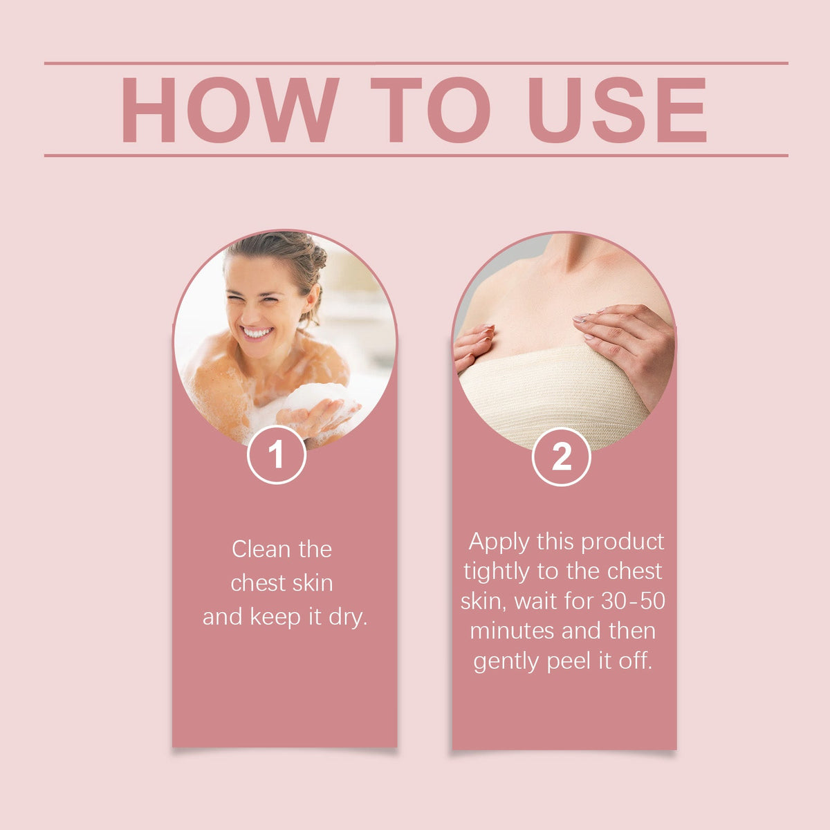 OceAura Chest Patch Firming & Lift Herbal Body Patch