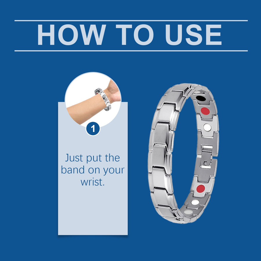 Men's Care Bracelet — Comfortable Fashion, Easy Wear