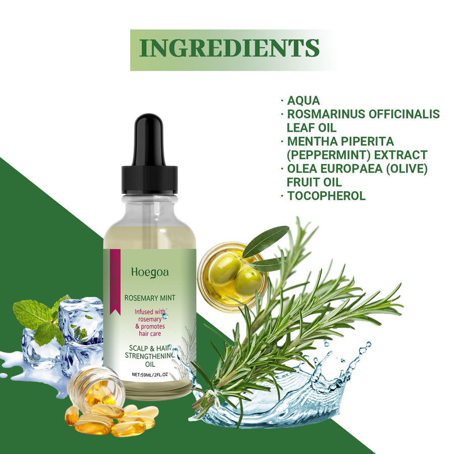 Rosemary Scalp Oil for Stronger, Fuller-Looking Hair