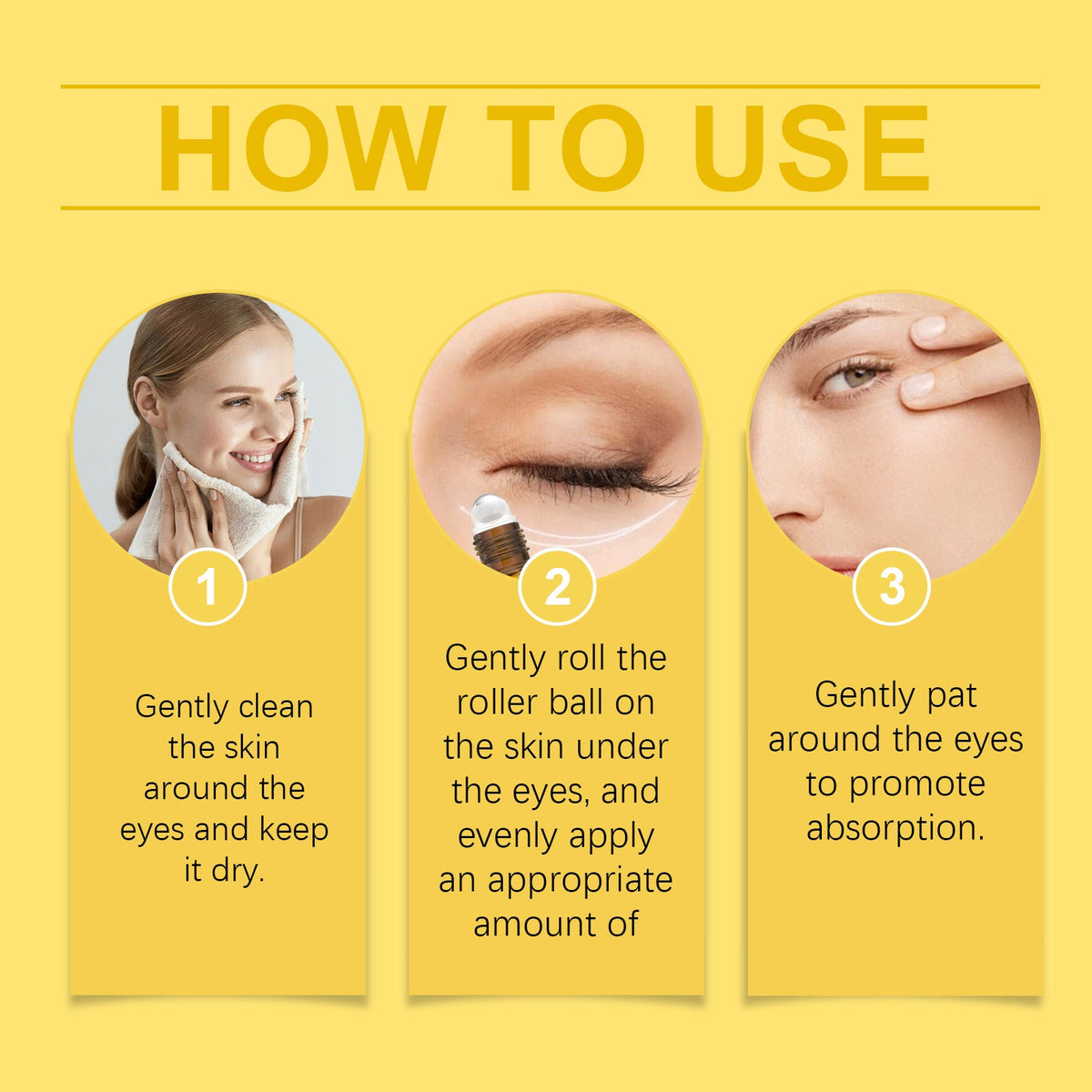 Frankincense Eye Essence Roller for Firming & Fine Lines
