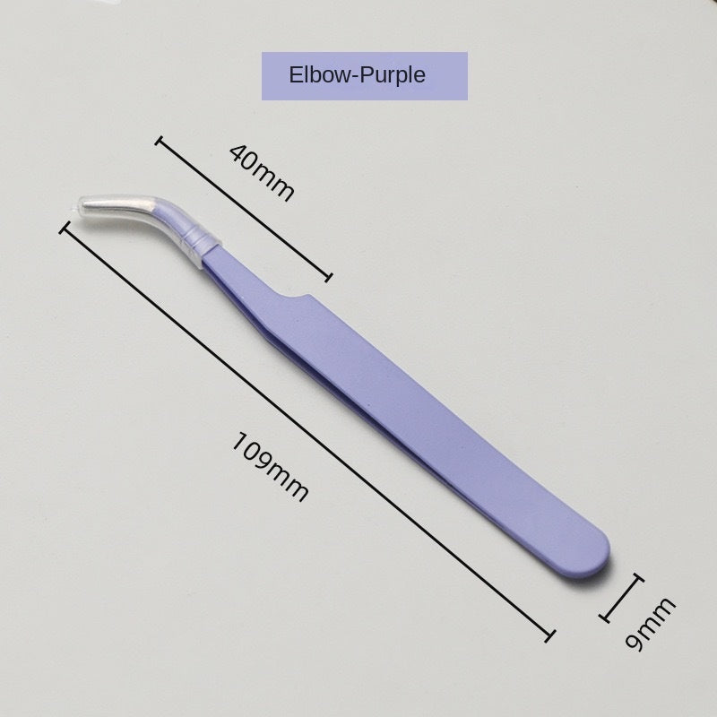 Craft Tweezers — Pastel Macaron Colors, Smudge-Free Sticker