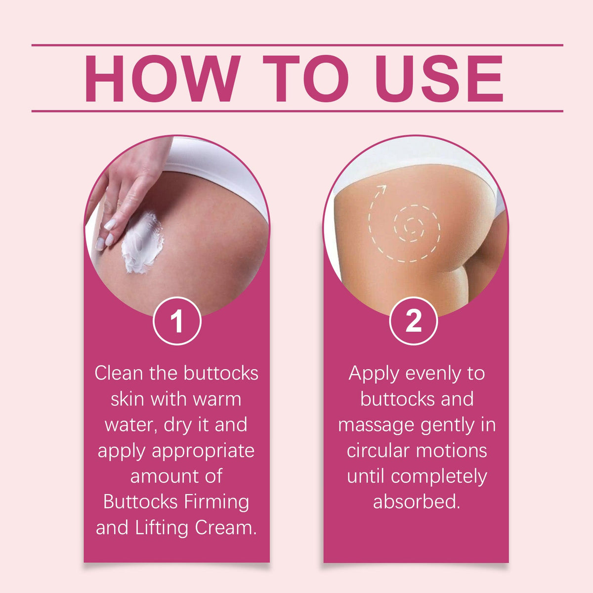 Butt Firming Cream for Smooth, Hydrated-Looking Skin