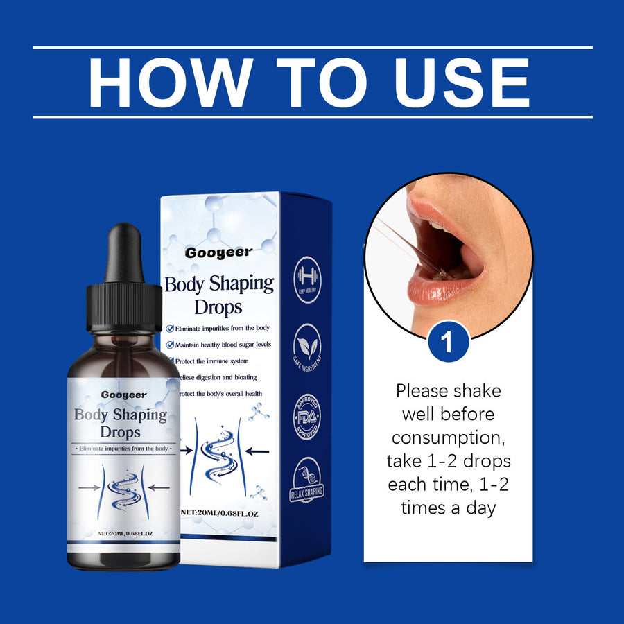 Body Shaping Drops — Fast Fat Burning & Contouring Liquid