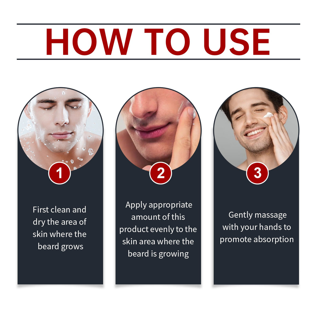 Beard Balm for Men — Nourishes & Softens Coarse Facial Hair