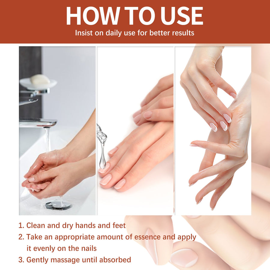 Nail Repair Essence for Discolored Brittle Nails Serum