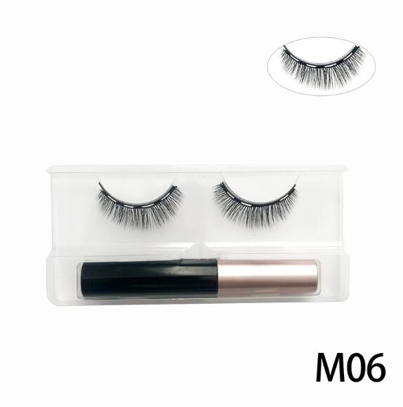 3D Magnetic Eyelashes With Long-Lasting Eyeliner