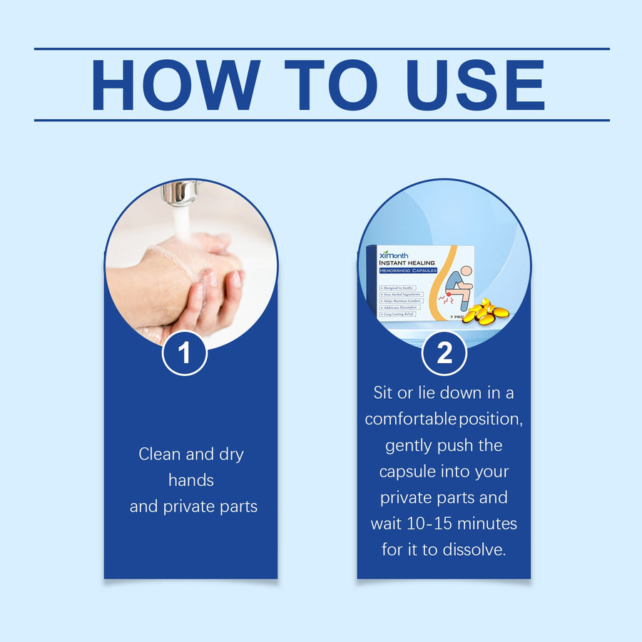 Herbal Hemorrhoid Capsules — Natural Relief from Perianal