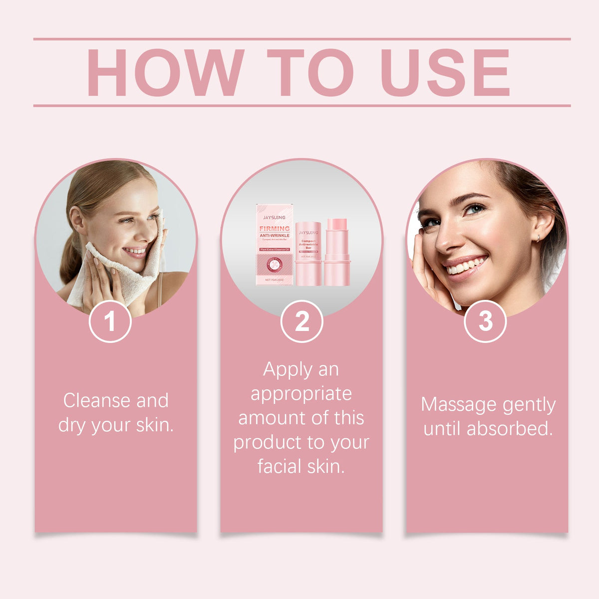 Face Firming Bar Stick for Instant Lift & Tighter Skin