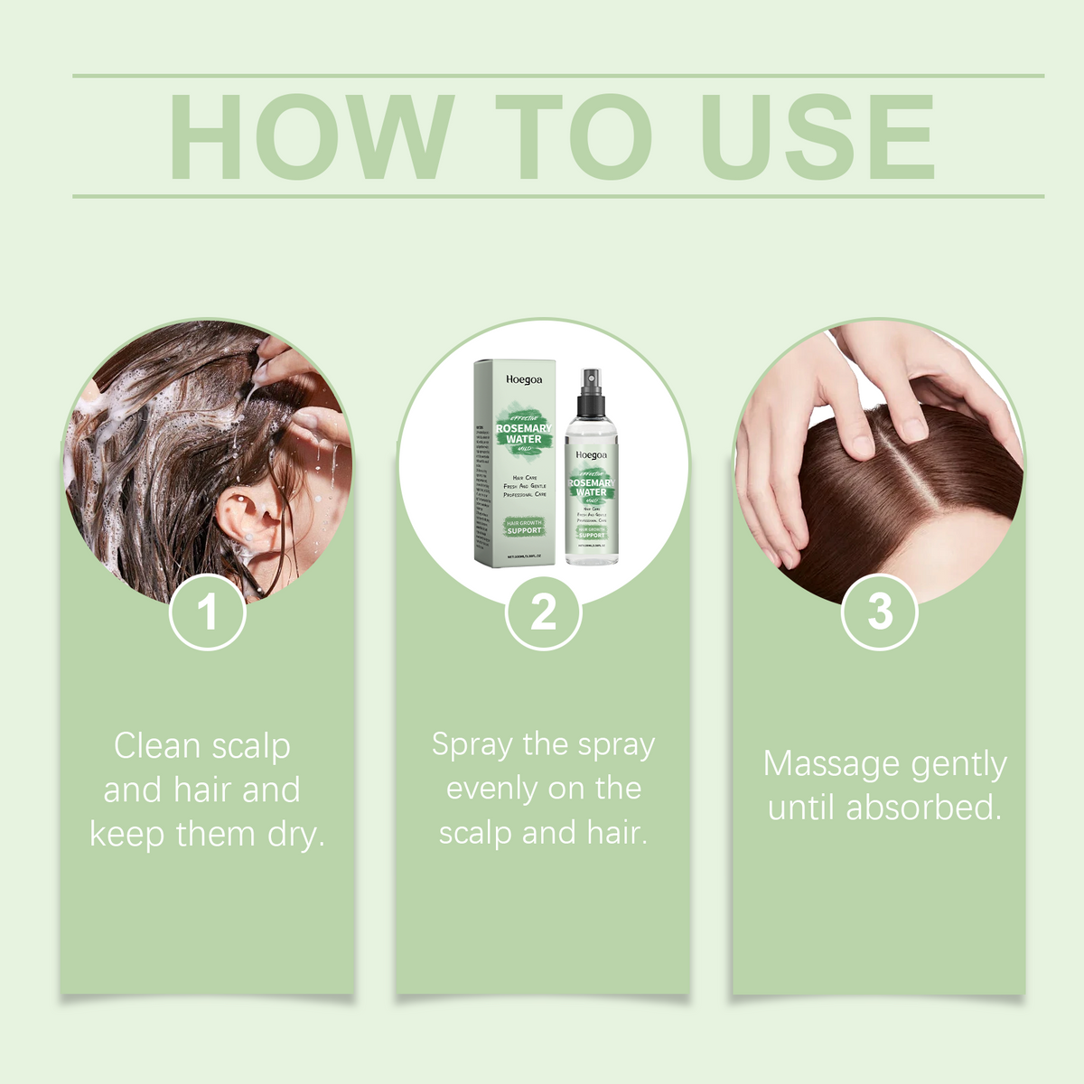 Rosemary Hair Treatment Spray for Fuller-Looking Hair