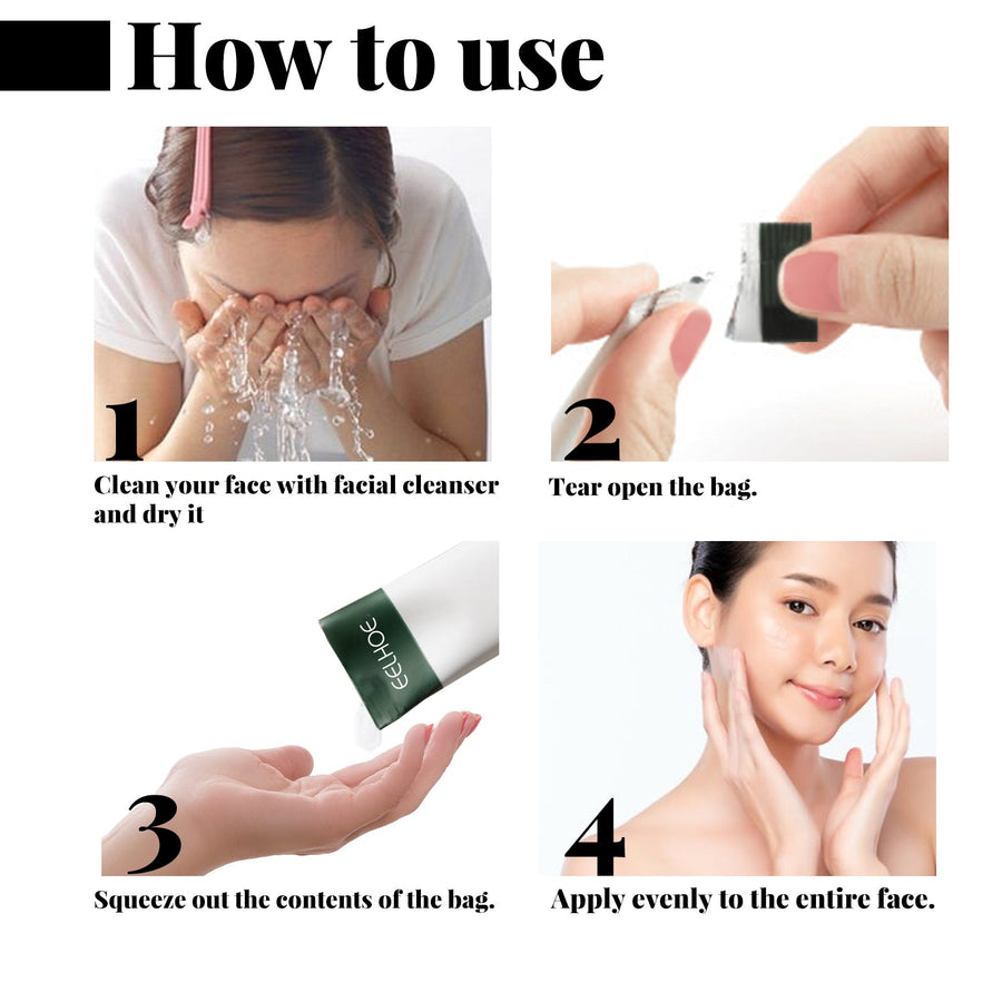 EELHOE Night Mask: Wash-Free Collagen Firming Sachets