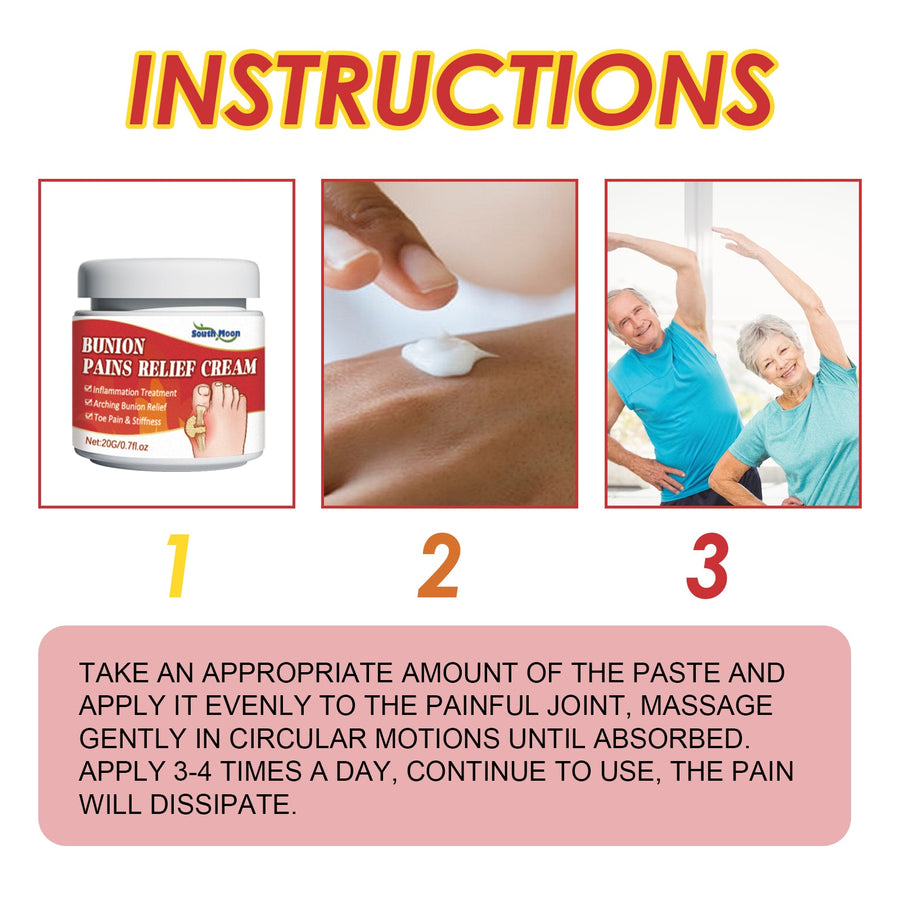 Joint & Bunion Pain Relief Cream — Targeted Inflammation