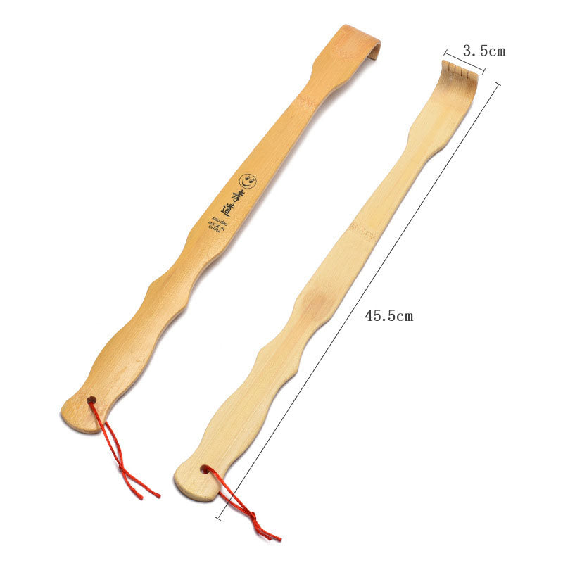 Bamboo Back Scratcher — Hand‑Carved Relief for Every Back Itch