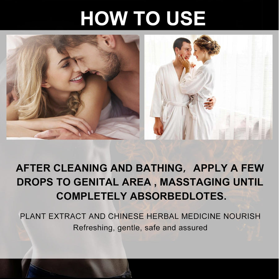 Men's Massage Essential Oil — Enhanced Stamina & Thickening
