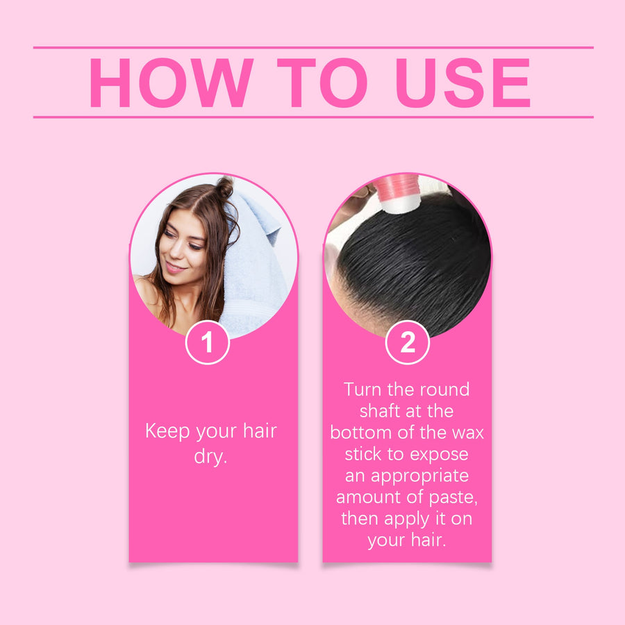 Hair Wax Stick for Frizz Control and Lasting Shine