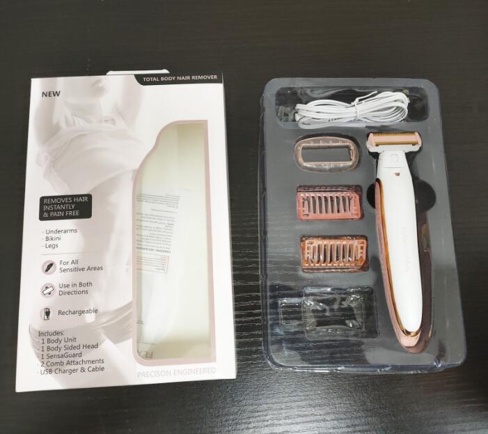 Electric Shaver for Women – Painless Bikini & Leg Hair Removal