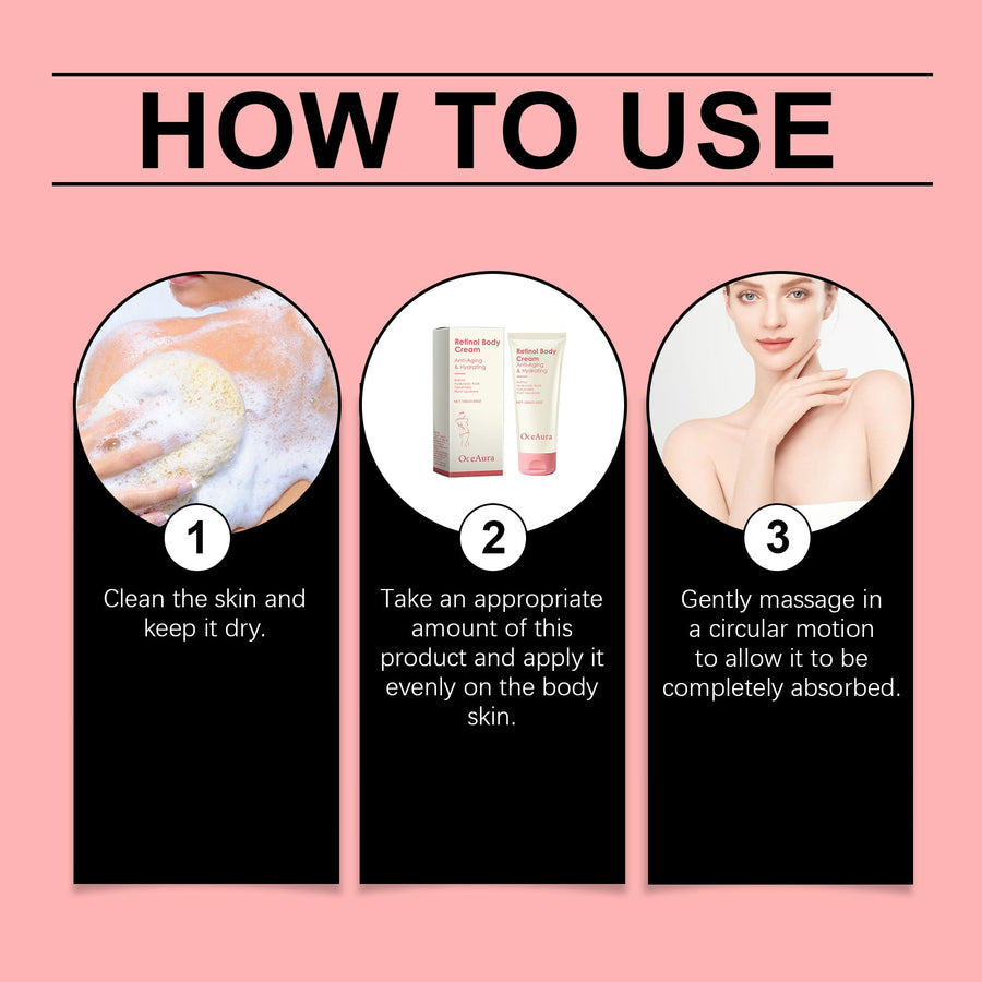 Retinol Body Lotion for Firming & Crepey Skin Repair