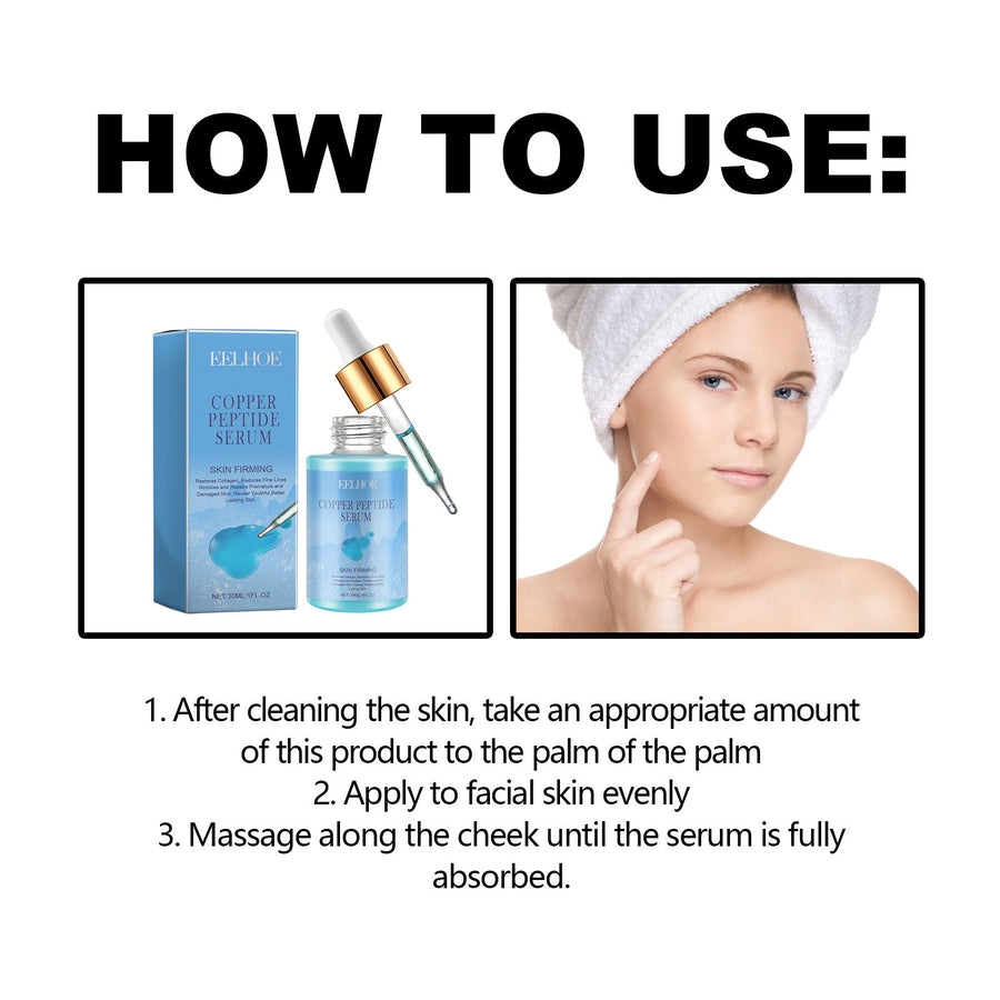 Copper Peptide Serum for Fine Lines & Firmer Skin