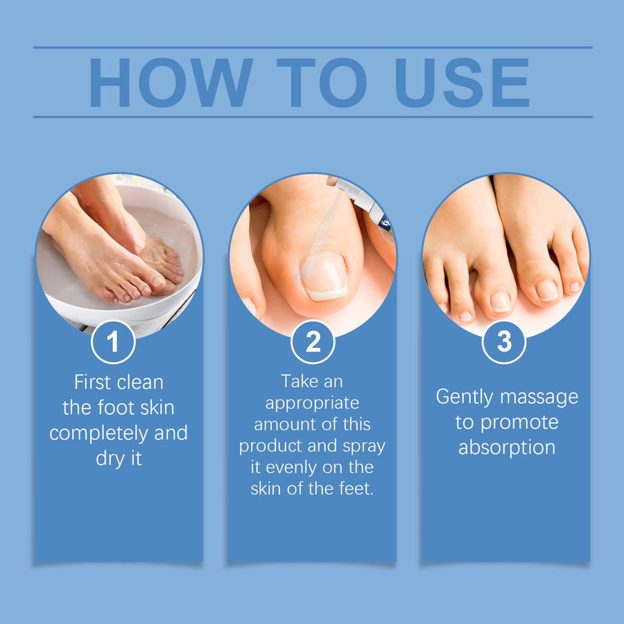 Foot Care Spray Gentle Cleansing And Brightening Manicure An